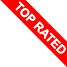 Top Rated Corner Ribbon
